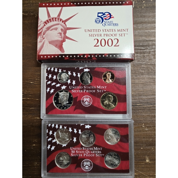 2002 United States Silver Proof Set