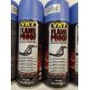 Image 2 : Six Brand New 11OZ Cans Of VHT Very High Temp Flame Proof Flat Blue Spray Paint 