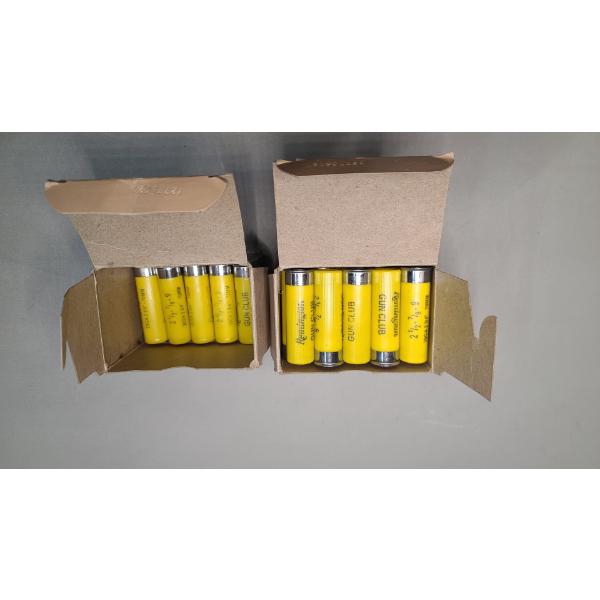 (35) Remington Gun Club 20 Gauge Target Load Shotshells