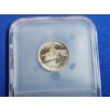 Image 3 : 1961 Jefferson Nickel NCS UNC Details - Rev Wheel Mark