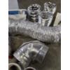 Image 5 : Large Tote With All New Dryer Ducting Supplies Including Tin, Metal Tape, Hoses & More