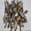 Image 1 : Nice Lot of Assorted Silverplated Silverware Weighing a Total of 5LBS!