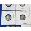 Image 4 : x14 1930's Silver Mercury Dimes FV: $1.40