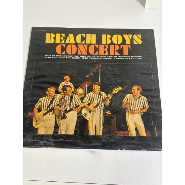 Beach Boys Concert Record - live songs - A Capitol Re-Issue - EMI