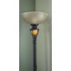 Image 4 : PICKUP IN NORTHFIELD - Like New 72" Tall (18" Shade) Torchiere / Floor Lamp As Shown - See Pics