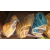 Image 2 : As Shown Group Of 5 Vintage Baseball Gloves - See Pics