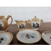 Image 5 : Vintage 1930's Walt Disney Mickey & Minnie Porcelain Child's Tea Set - Made in Japan
