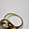 Image 5 : Stunning Vintage Yellow Swirl Mabe Pearl Ring - Size 9.5 - Total Weight: 4.5g