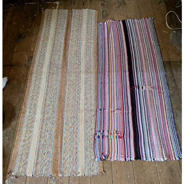 2 Runner Rugs - 64" & 52"