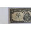 Image 2 : US Series 1899 $5 Indian Chief Silver Certificate Large Size Note With Speelman And White Signatures