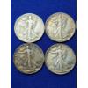 Image 2 : x10 Assorted Years 90% Silver Walking Liberty Half Dollars FV: $5.00