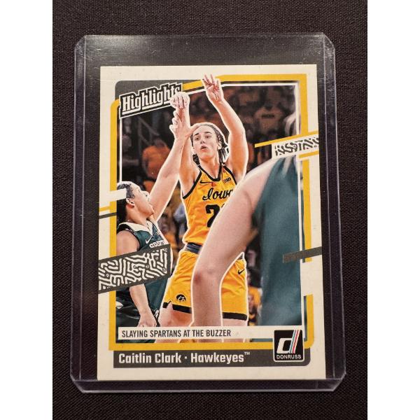 2024 Donruss Panini Caitlin Clark Basketball Rookie Card - Mint Condition - Exceptional Card