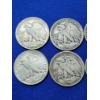 Image 6 : x10 Assorted Years 90% Silver Walking Liberty Half Dollars FV: $5.00