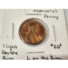 Image 2 : ERROR COIN: 1972-D Lincoln Memorial Penny *RD* - Slight Double Rim "L" on Rim