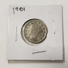 Image 1 : 1901 United States "V" Nickel 