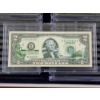 Image 4 : 50 State $2 Bill Collection in Hardwood Display Box - $100 Face Value