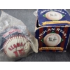 Image 2 : Three Replica Signature Commemorative Baseballs Ft. Alomar, Ryan & Babe Ruth ~ Like New!