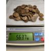 Image 1 : Lot of Assorted Wheat Pennies (563g) - AFV: $1.81 (estimated by weight)