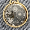 Image 3 : Nice Modern Webster Chalet Pocket Watch on Necklace Chain ~ Working Condition