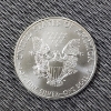 Image 2 : 2009 United States 1 Oz .999 Fine Silver American Eagle Round ~ Mint Condition!