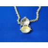 Image 4 : Gorgeous 14K Gold Necklace Rope Chain With Basket Charm 21.9g - 23in Chain