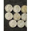 Image 2 : 11 Assorted Silver Wartime Nickels - Face Value $0.55