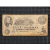 Image 1 : *REPRODUCTION* 1863 State of Louisiana One Hundred Dollar Note 