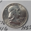 Image 1 : United States 1957-D 90% Silver Franklin Half Dollar - Mint Condition