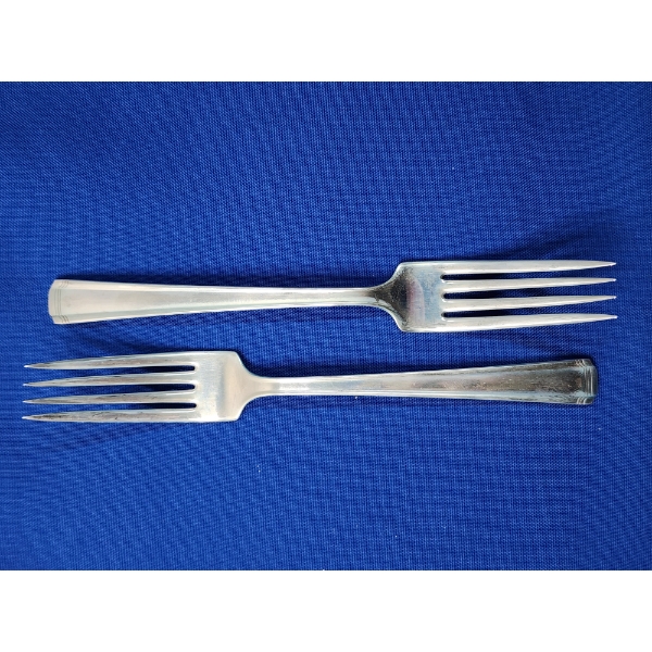 Two Sterling Silver Westmorland Forks ~ Weighing 93.5 Grams Total