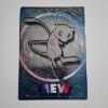 Image 1 : Vintage 1999 Japanese Meiji Promo Mew Embossed Pokemon Trading Card ~ RARE Promotional Trading Card 