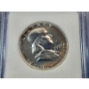 Image 2 : 1957 90% Silver Franklin Half Dollar in INB Slab