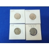 Image 1 : Lot of 4 Buffalo Nickels - Years: 1935, 1936, 1937, 1937