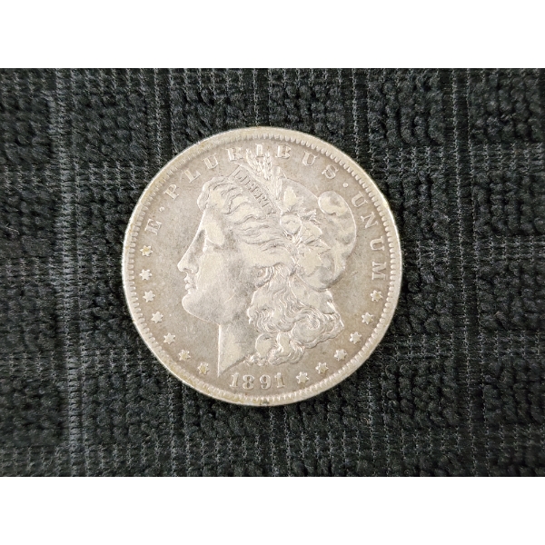 1891-O Morgan Silver Dollar in Great Condition