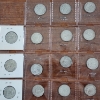 Image 6 : $4.75 Face Value in Assorted 90% Silver United States Washington Head Quarters in Binder Page