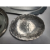 Image 6 : Assorted Serving Trays, Creamer and Sugar Bowl: Including Pewter and Silver-Plated