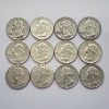 Image 1 : $3.00 Face Value of Assorted Years U.S. Washington 90% Silver Quarters