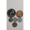 Image 1 : Assorted U.S Coins & Tokens - Including 1942 Wartime Jefferson Nickel & Akron National Bank Token