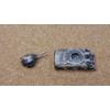 Image 4 : Hand Crafted 1:200 Scale 999 Pure Silver WWII M4 Sherman Vehicle By Investment Caster -Weight: 31.0g