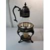 Image 1 : Vintage Silver-Plated Glass Coffee/Tea Caraf Pitcher