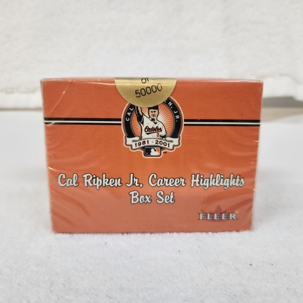 SEALED Cal Ripken Jr. Career Highlights Box Set ~ 38,073 of 50,000 
