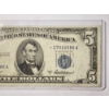 Image 3 : *EXCELLENT COLLECTOR'S STAR NOTE* 1953A US Federal Reserve $5 Blue Seal Silver Certificate STAR NOTE