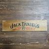 Image 1 : Vintage 4x16" Jack Daniel's Old Time No. 7 Tennessee Whiskey Wooden Bar Sign