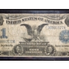 Image 3 : 1899 United States $1 Black Eagle Silver Certificate - Large Note