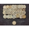 Image 1 : $4 Face Value in Assorted 90% Silver Dimes - Seated, Barber, Mercury & Roosevelt Dimes + 80% Silver 
