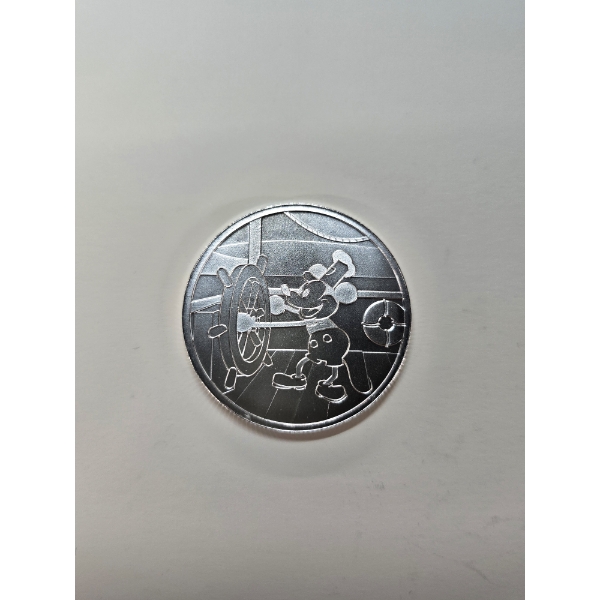 1928 Steamboat Willie .999 1oz Fine Silver Round