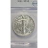 Image 2 : ICG 1942 VF35 90% Silver Walking Liberty Half Dollar