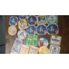 Image 4 : (56) Assorted German Beer Coasters & (3) Beer Logo Stickers