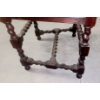 Image 9 : Important Antique Intricately Worked Tall Cane Seat & Backed Wooden Arm Chair 2nd of 2 Offered 