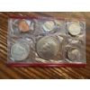 Image 1 : U.S. Mint 1976 UNC Coin 1970 - 1969- Treasury Dept FV $6.48 - Kennedy Half Dollar - Quarters - Dimes