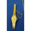 Image 3 : Assorted GOLD COLORED Costume Necklaces, Sarah Coventry Quartz Watch, Bracelet & Ring